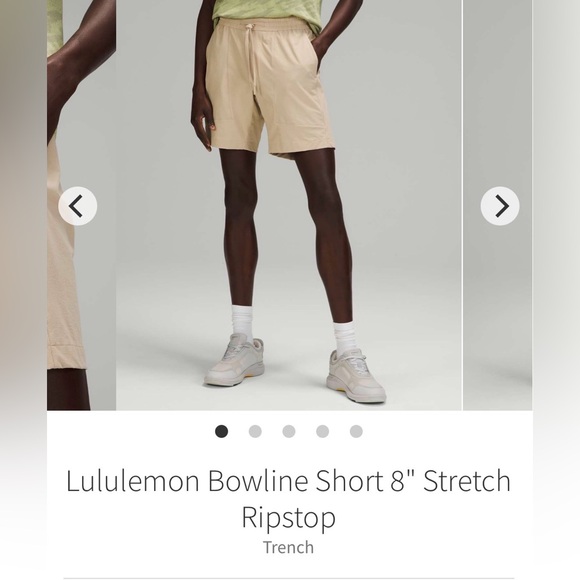 lululemon athletica Other - Lululemon Bowline Short 8" Stretch Ripstop BNWT